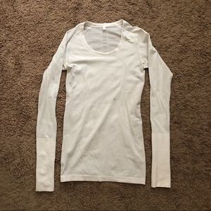 Lululemon LS swiftly 4 white